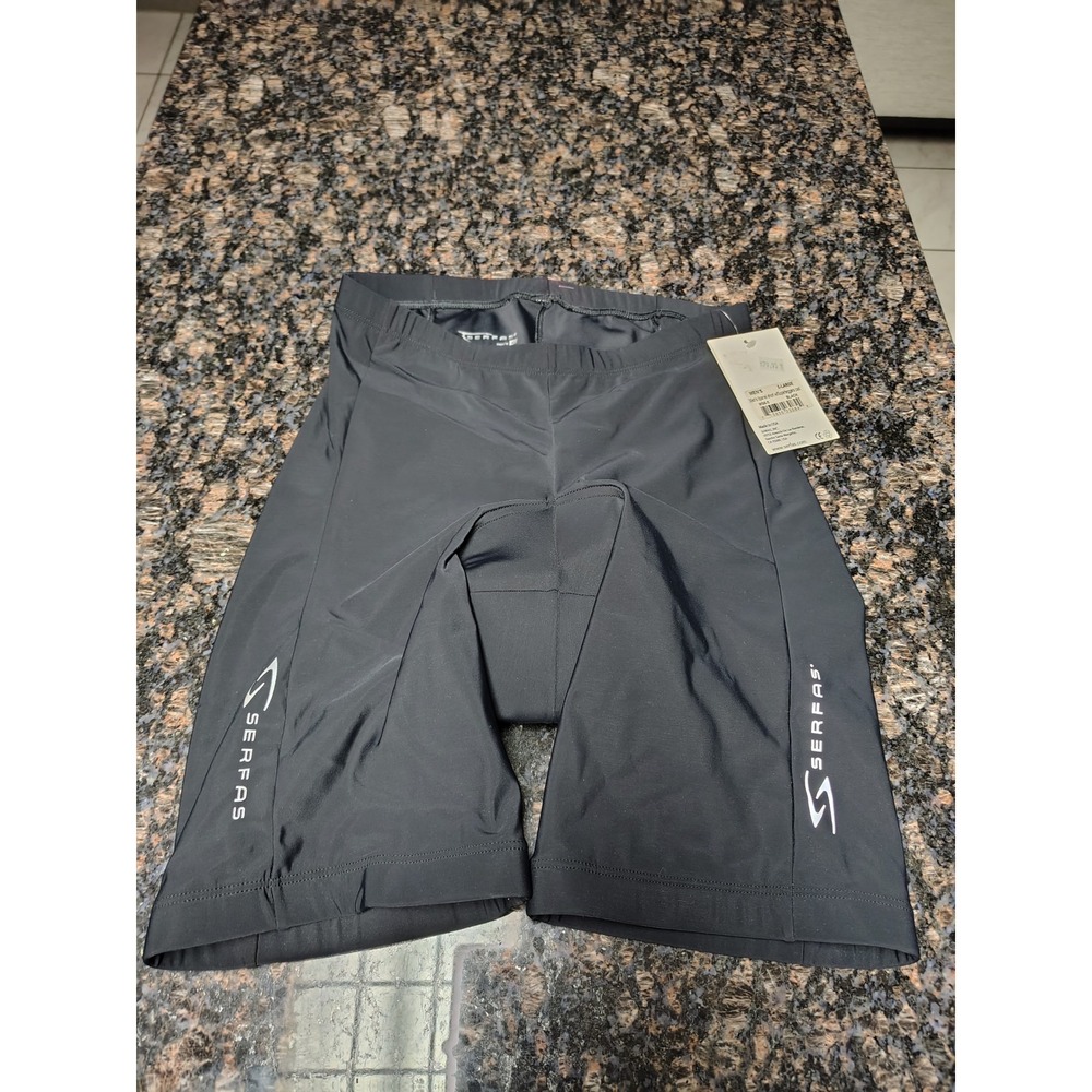 Serfas Mens 6-Panel Cycling Touring Shorts Superleggera Gel Pad MS6-5 Black XL
